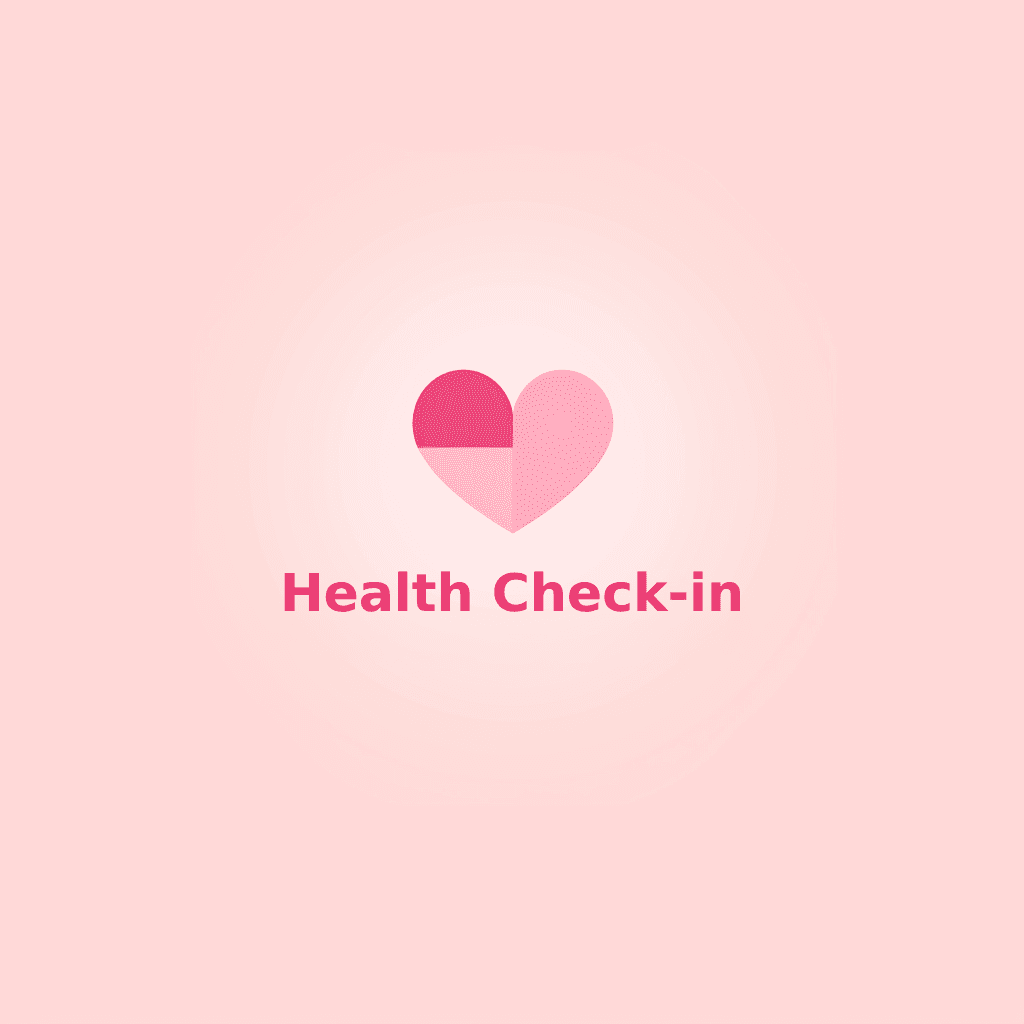 health check in logo